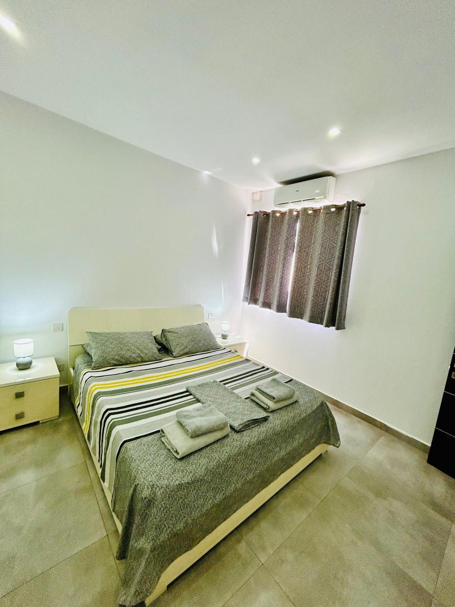Cosy Seaside Apt, 200M From The Seafront Gzira Exterior foto